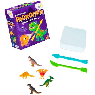 Набор для творчества Раскопки. Динозавры RSKP2 /Genio Kids 989-114