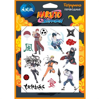 Набор для творчества Татуировки Переводные Naruto 07680 993-315