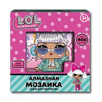 Набор для творчества Алмазная мозаика 15*15 см lol мульти арт AM15X15-128618-LOL 993-856