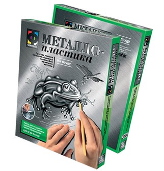 Набор для творчества Металлопластика набор №4 На пруду-лягушка 437004 "Фантазёр" 211-661