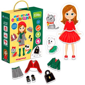 Игра На магнитах.Одевашка.Модницы ET05-005 996-968