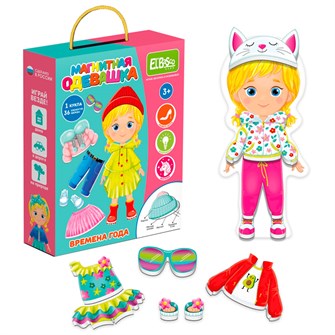 Игра На магнитах.Одевашка.Времена года ET05-006 996-969