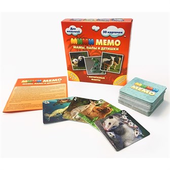 Настольная игра Ми-Ми-Мемо Экзотические животные 8064 732-828