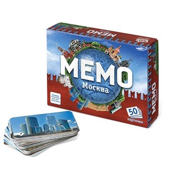 Настольная игра Мемо Москва 7205 532-012