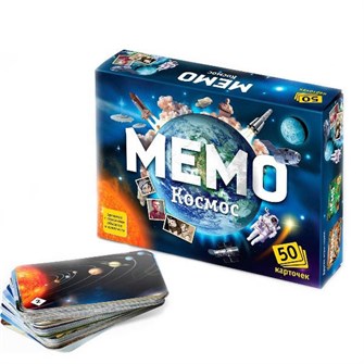 Настольная игра Мемо Космос 7208 433-700
