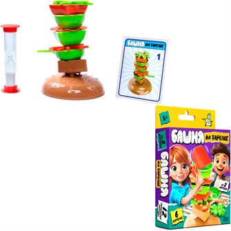 Игра Башня на тарелке серии Aктив time 70077 936-824