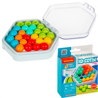 Игра БондиЛогика Bondibon логическая "IQ-СОТЫ" ВВ6593 936-593
