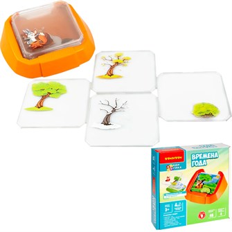Игра логическая ВРЕМЕНА ГОДА ВВ5079 Bondibon 935-730