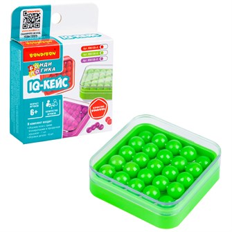 Игра логическая БондиЛогика Bondibon IQ-КЕЙС цвет зелёный ВВ6109-Б 933-284