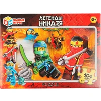 Пазл 104 Легенды ниндзя 4650250583578 932-849
