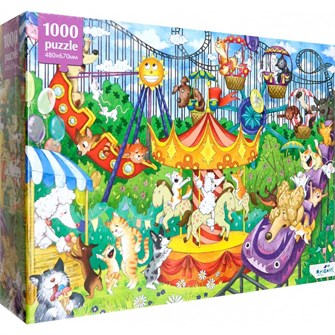 Пазл 1000 Парк аттракционов 09213 935-759