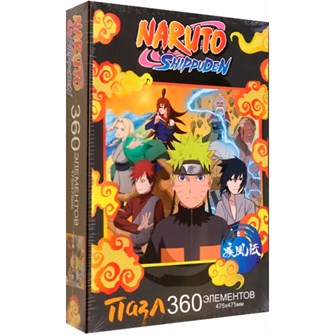 Пазл 360 Наруто и пять каге 07296 932-256