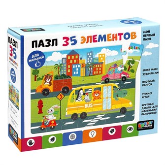 Пазл 35 гиг. За рулём 06507 832-848