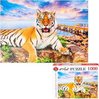 Пазл 1000 Хищный тигр ШТК1000-0571 935-855