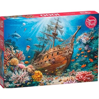 Пазл 1000 Затонувший корабль Cherry PazzI CH30820 935-064
