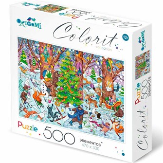 Пазл 500 Праздник к нам приходит 08259 Colorit Collection 934-878