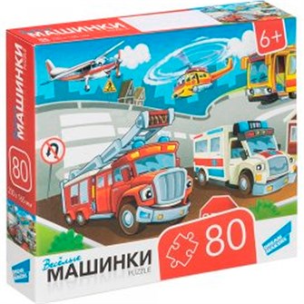 Пазл 80 Машинки RI8003C 934-356
