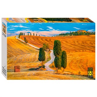 Пазл 1500 Дорога гладиатора, Италия 83079 Степ /9/ 834-881