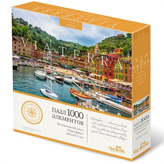 Пазл 1000 Виа Терра.Портофино 06677 833-367