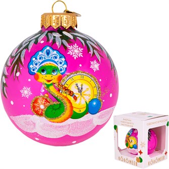 Шар 80мм Змея Марина КУ-80-244016 150-844