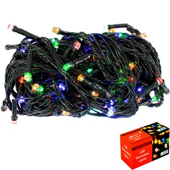 Электрическая гирлянда 140л LED 10м с контроллером 141V-175 751-584