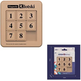 Логическая игрушка CH1122 Пятнашки а кор. 312-929
