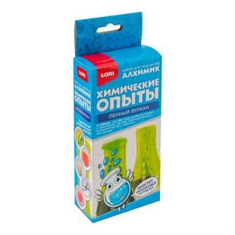 Набор Химические опыты.Пенный вулкан "Зеленый" Оп-074 712-105