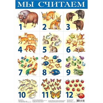 Плакат Мы считаем №1 1762 611-917