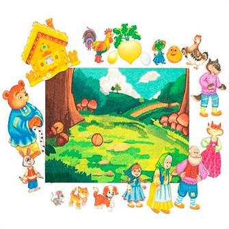 Игра Сказки 5 в 1 фетр LIP1288 712-823