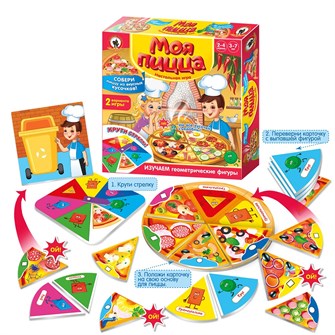Игра-крутилка "Моя пицца" 02058 833-284