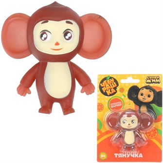 Игрушка-Тянучка антистресс Чебурашка наполнение шарики, STR-CHEB-BB-RU-25 149-156