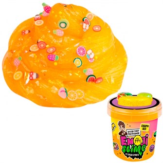 Лизун Slime Emoji-slime, оранжевый, 110 г. Влад А4 SLM065 547-812