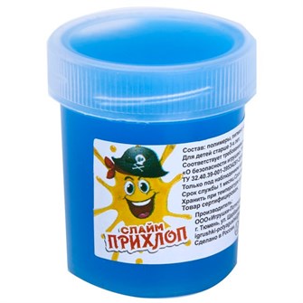 Слайм Прихлоп 40 гр туба синий 00185 547-712