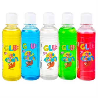 Клей для слайма Glu 260 мл в ассортименте 1001 449-843