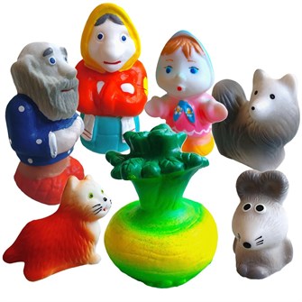Набор резиновых игрушек Репка СИ-576 на блистере 148-445