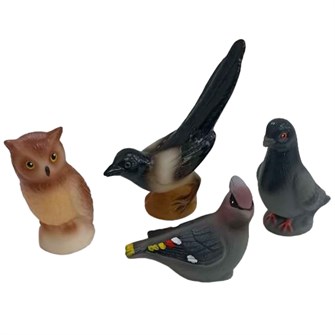 Набор резиновых игрушек Изучаем птиц. Коллекция 4 В4316 547-915