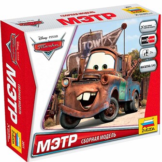 Сборная модель 2011 Тачки "Дисней". Мэтр 142-457