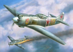 Сборная модель П4801 ПН Самолет Ла-5ФН 141-481