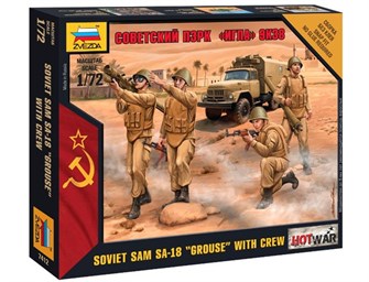 Сборная модель 7412 Сов.ПЗРК Игла @ 141-948