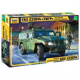 Сборная модель 3668 Бронеавтомобиль ГАЗ-233014 Тигр 142-050