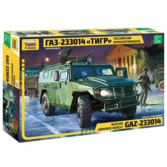 Сборная модель 3668ПН Бронеавтомобиль ГАЗ-233014 Тигр 142-083