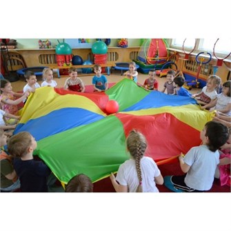 Парашют 8 секторов 4 цвета D-3м ИИ16 553-743