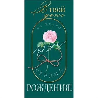 Конверт для денег В твой День Рождения! 79.987 561-874