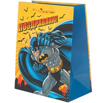 Пакет Чудо праздник матовый м Черный рыцарь  PM-128836-BAT 660-657