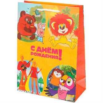 Пакет Чудо праздник матовый ml 22*31*10 см Союзмультфильм PML-122049-SM 561-767