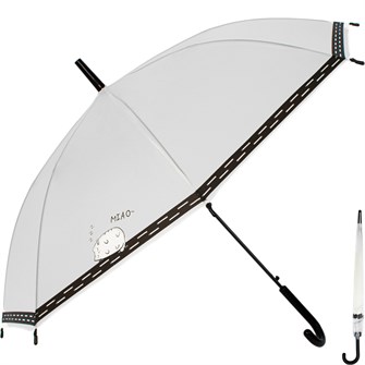 Зонт 55см FG240523342N матовый Котик 373-554