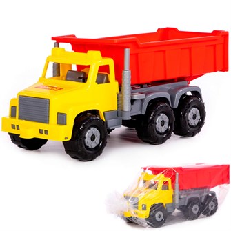Автомобиль Супергигант-самосвал жёлто-красный 96630 П-Е /2/ 301-807
