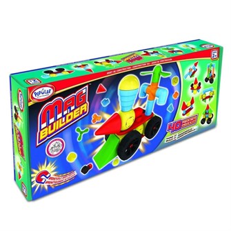 Магнитный конструктор Popular Playthings "Строитель". Комплект на группу ✅ 6844