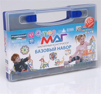 Магнитный конструктор "Супермаг" Базовый набор ✅ 6629