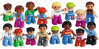 Образовательный конструктор «Люди мира» LEGO Education 45011 7192
